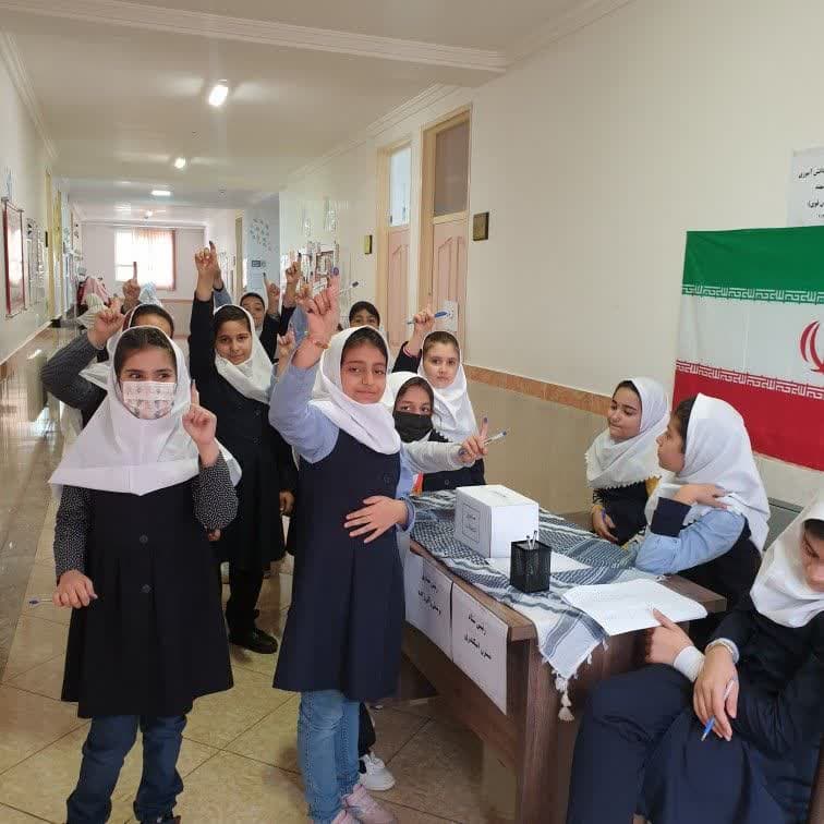 برگزاری انتخابات شورای دانش آموزی. ساتحصیلی ۴۰۲